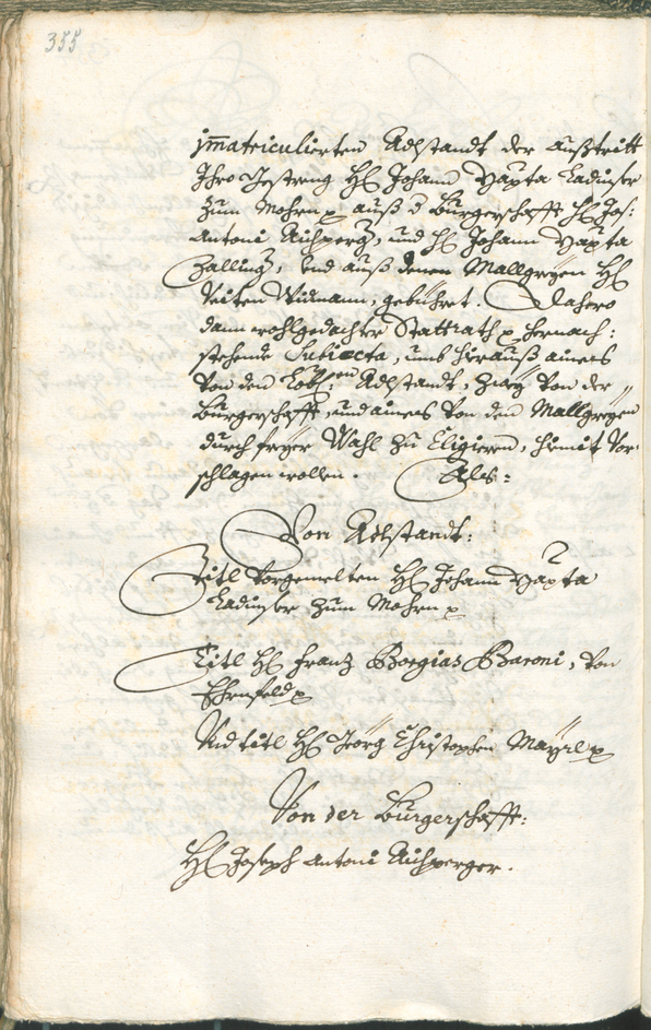 Archivio Storico della Città di Bolzano - BOhisto protocollo consiliare 1729/32 