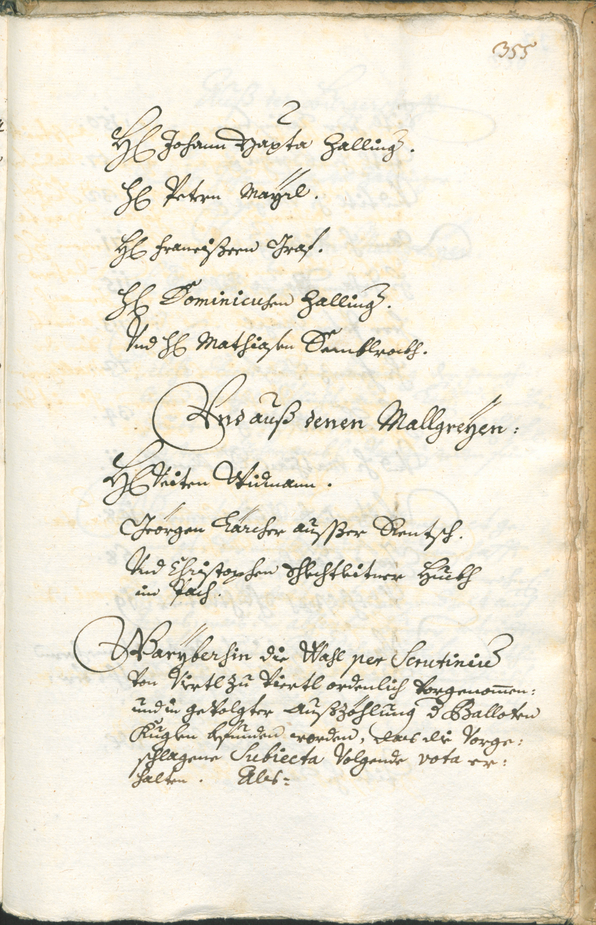 Civic Archives of Bozen-Bolzano - BOhisto Ratsprotokoll 1729/32 