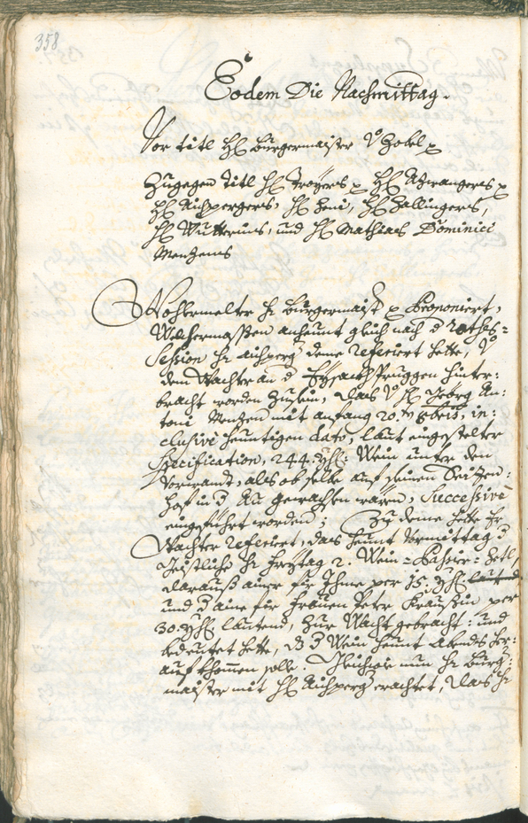 Archivio Storico della Città di Bolzano - BOhisto protocollo consiliare 1729/32 