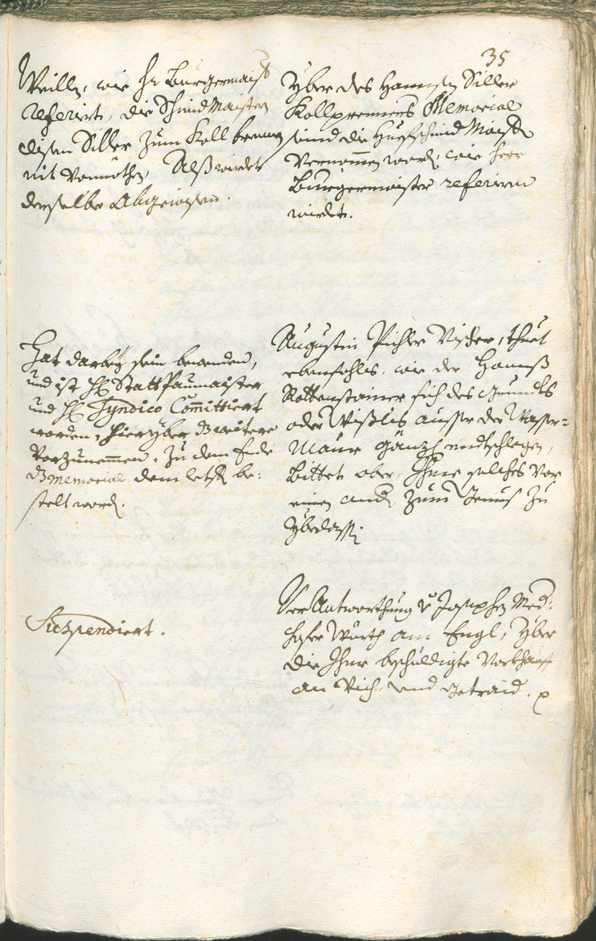 Civic Archives of Bozen-Bolzano - BOhisto Ratsprotokoll 1729/32 