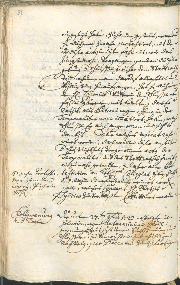 Archivio Storico della Città di Bolzano - BOhisto protocollo consiliare 1729/32 