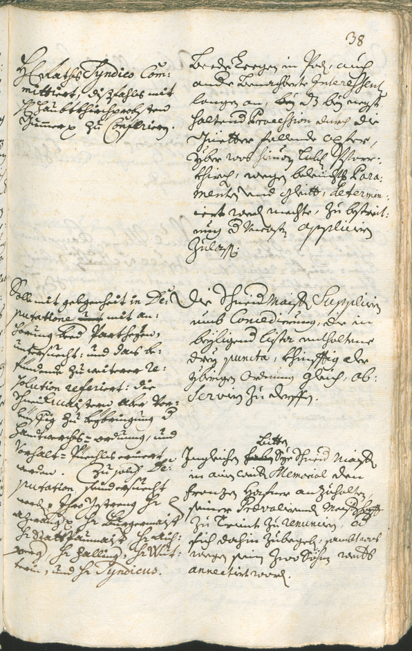 Civic Archives of Bozen-Bolzano - BOhisto Ratsprotokoll 1729/32 