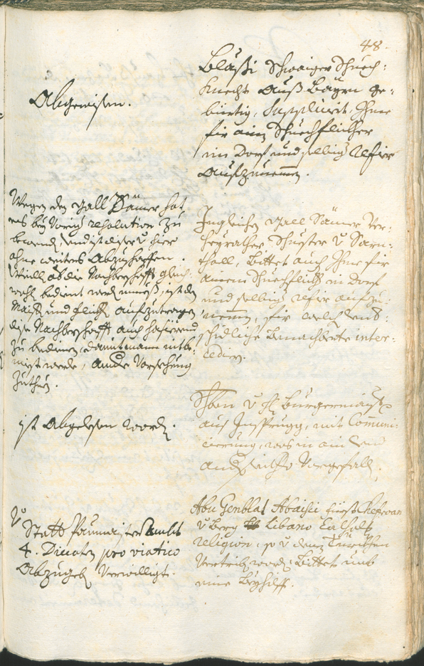 Civic Archives of Bozen-Bolzano - BOhisto Ratsprotokoll 1729/32 