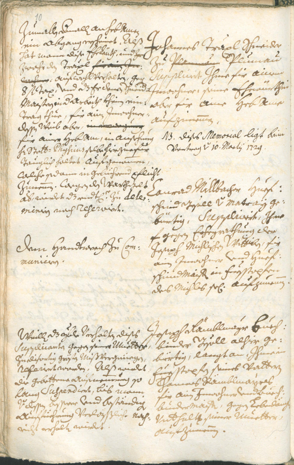 Civic Archives of Bozen-Bolzano - BOhisto Ratsprotokoll 1729/32 