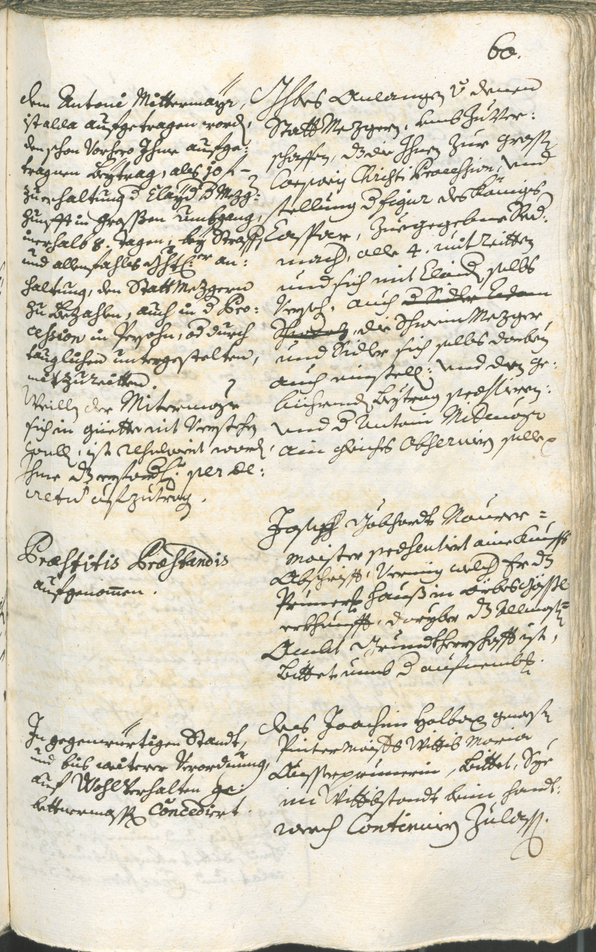 Archivio Storico della Città di Bolzano - BOhisto protocollo consiliare 1732/35 