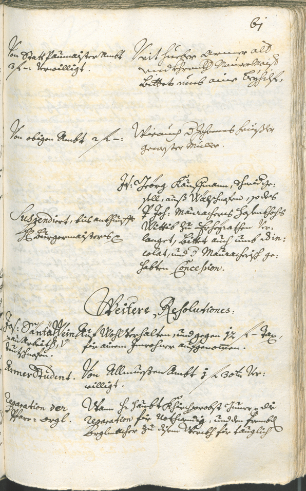 Archivio Storico della Città di Bolzano - BOhisto protocollo consiliare 1732/35 