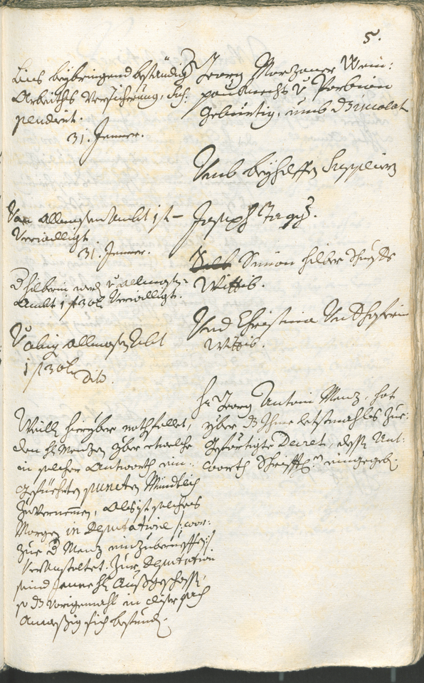 Archivio Storico della Città di Bolzano - BOhisto protocollo consiliare 1732/35 