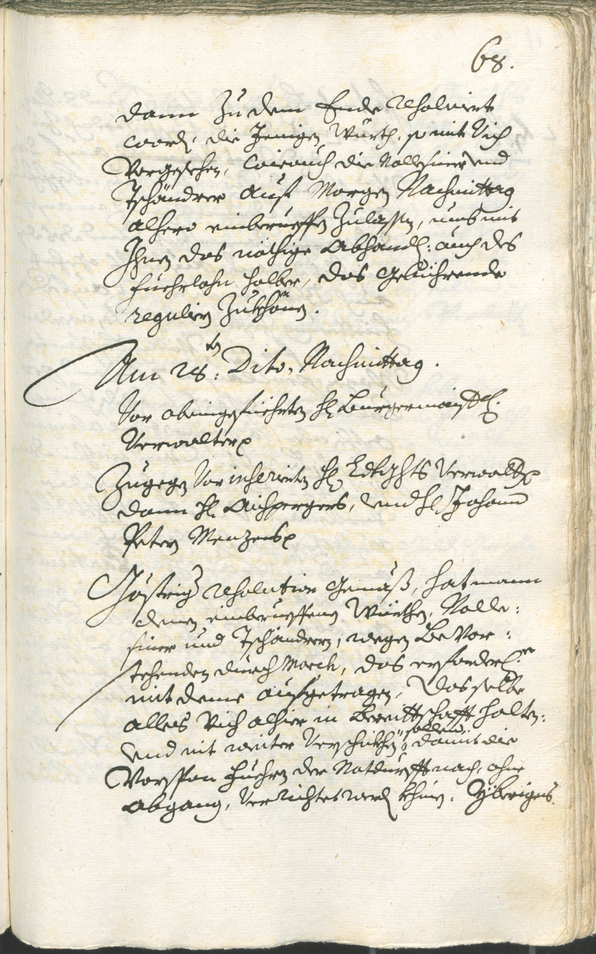 Archivio Storico della Città di Bolzano - BOhisto protocollo consiliare 1732/35 