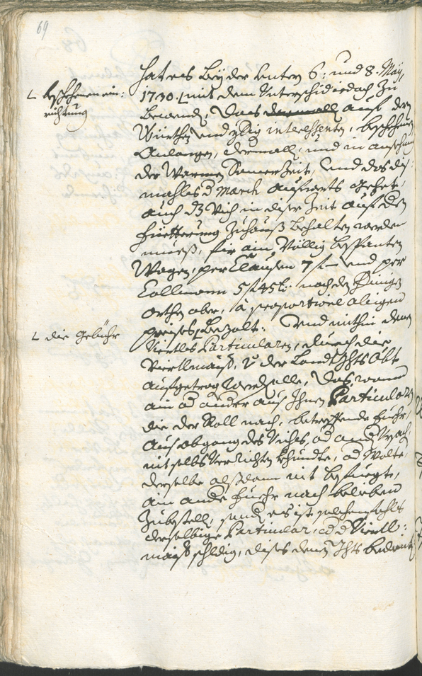 Civic Archives of Bozen-Bolzano - BOhisto Ratsprotokoll 1732/35 