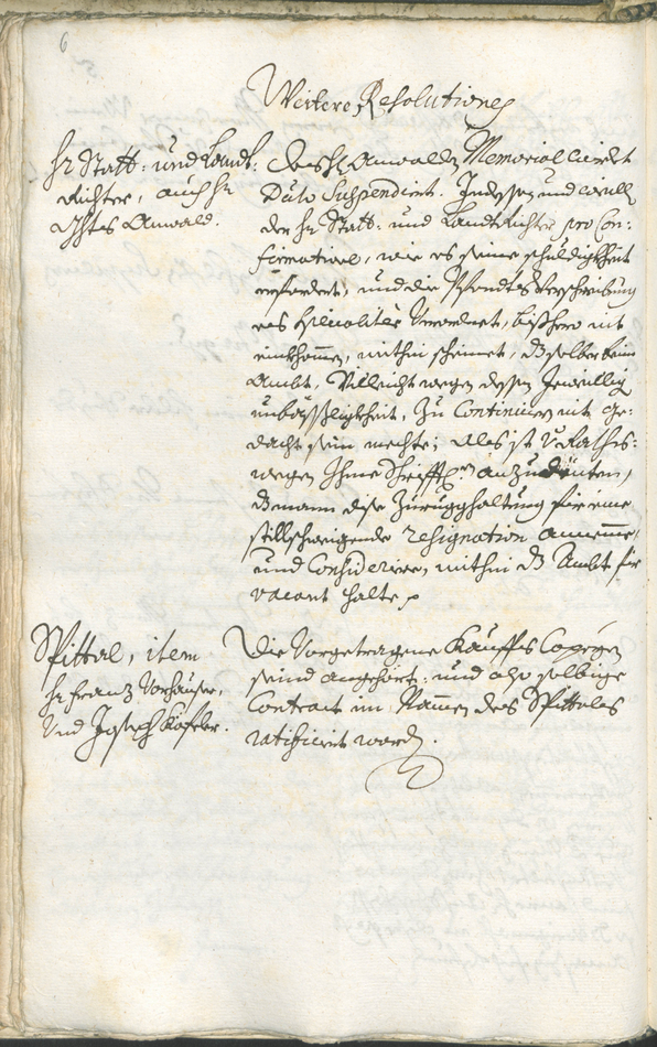 Civic Archives of Bozen-Bolzano - BOhisto Ratsprotokoll 1732/35 