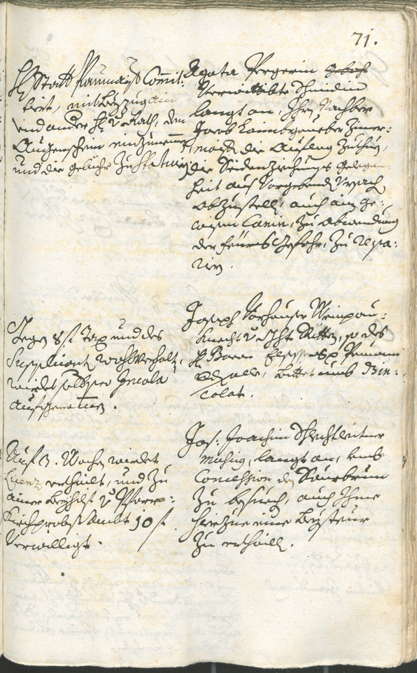 Archivio Storico della Città di Bolzano - BOhisto protocollo consiliare 1732/35 