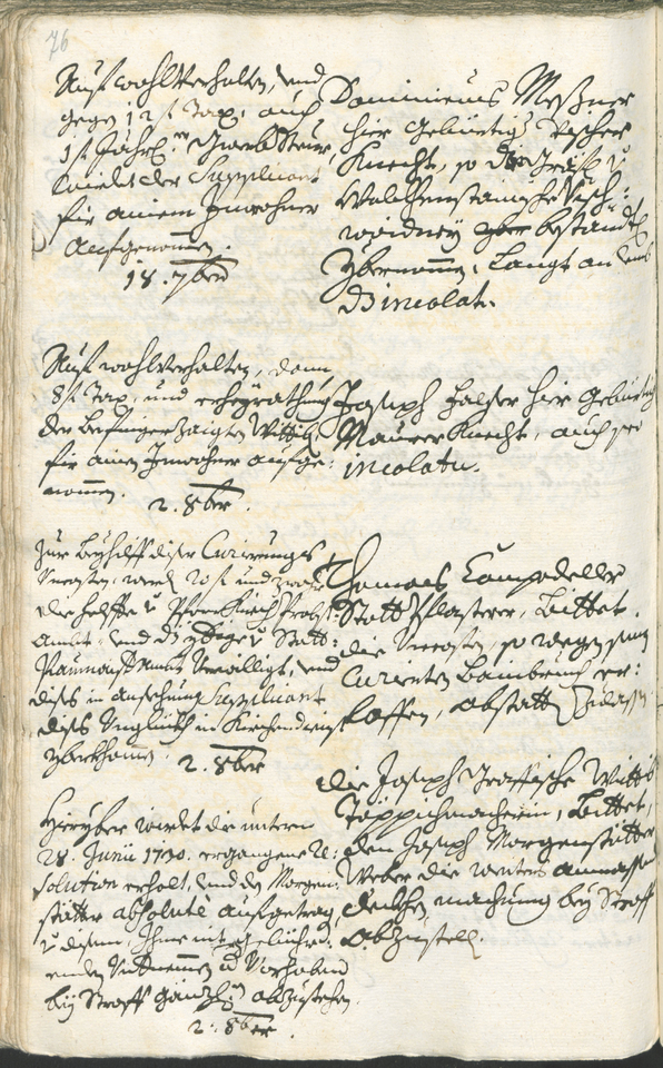 Civic Archives of Bozen-Bolzano - BOhisto Ratsprotokoll 1732/35 