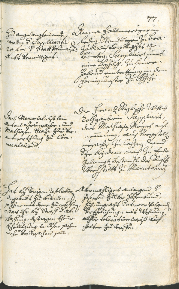 Civic Archives of Bozen-Bolzano - BOhisto Ratsprotokoll 1732/35 