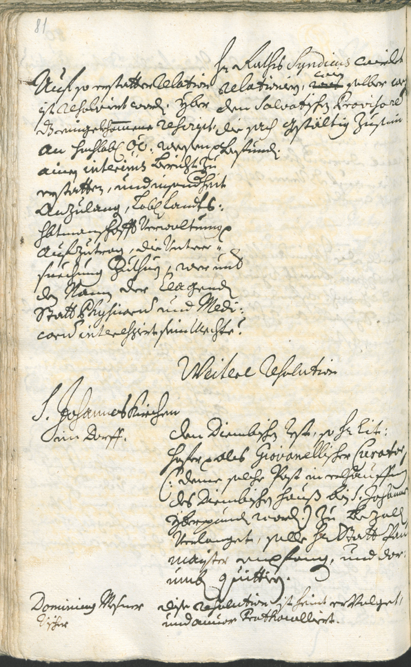 Civic Archives of Bozen-Bolzano - BOhisto Ratsprotokoll 1732/35 