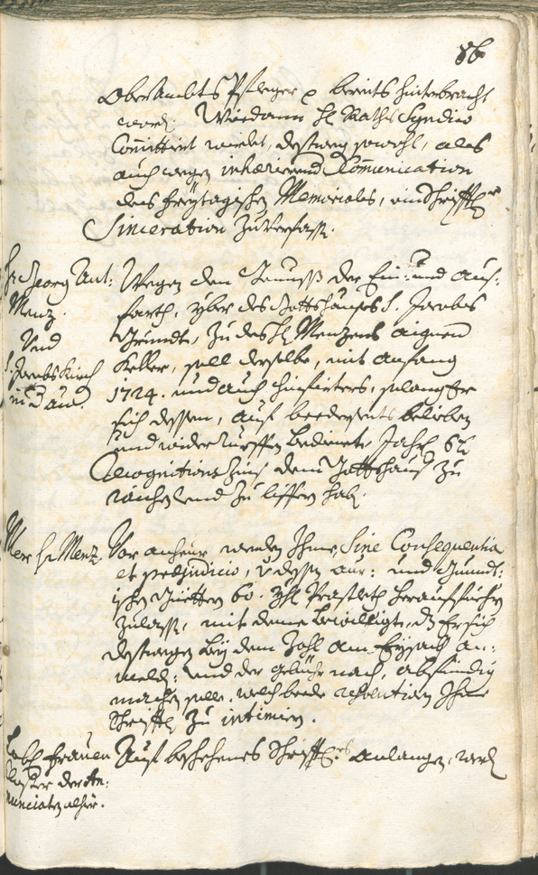 Archivio Storico della Città di Bolzano - BOhisto protocollo consiliare 1732/35 