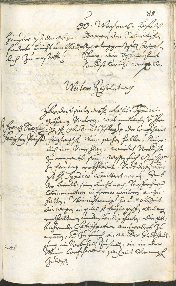 Archivio Storico della Città di Bolzano - BOhisto protocollo consiliare 1732/35 