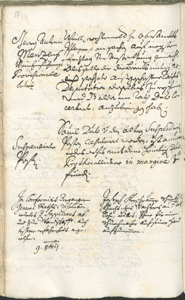 Archivio Storico della Città di Bolzano - BOhisto protocollo consiliare 1732/35 