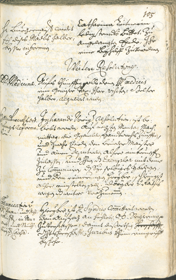 Stadtarchiv Bozen - BOhisto Ratsprotokoll 1732/35 