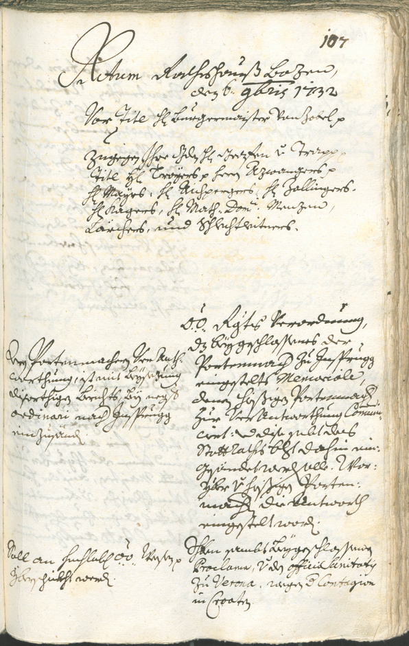 Civic Archives of Bozen-Bolzano - BOhisto Ratsprotokoll 1732/35 