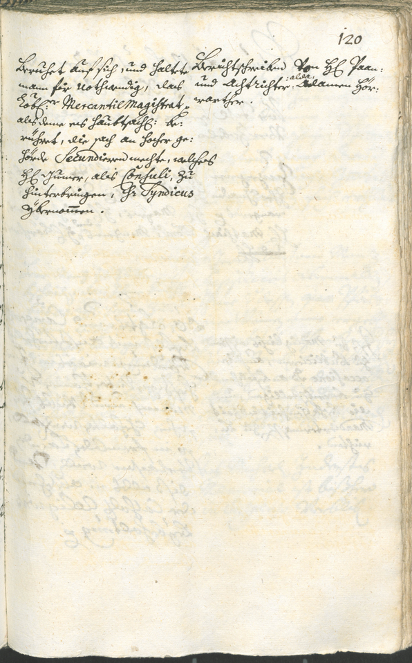 Archivio Storico della Città di Bolzano - BOhisto protocollo consiliare 1732/35 