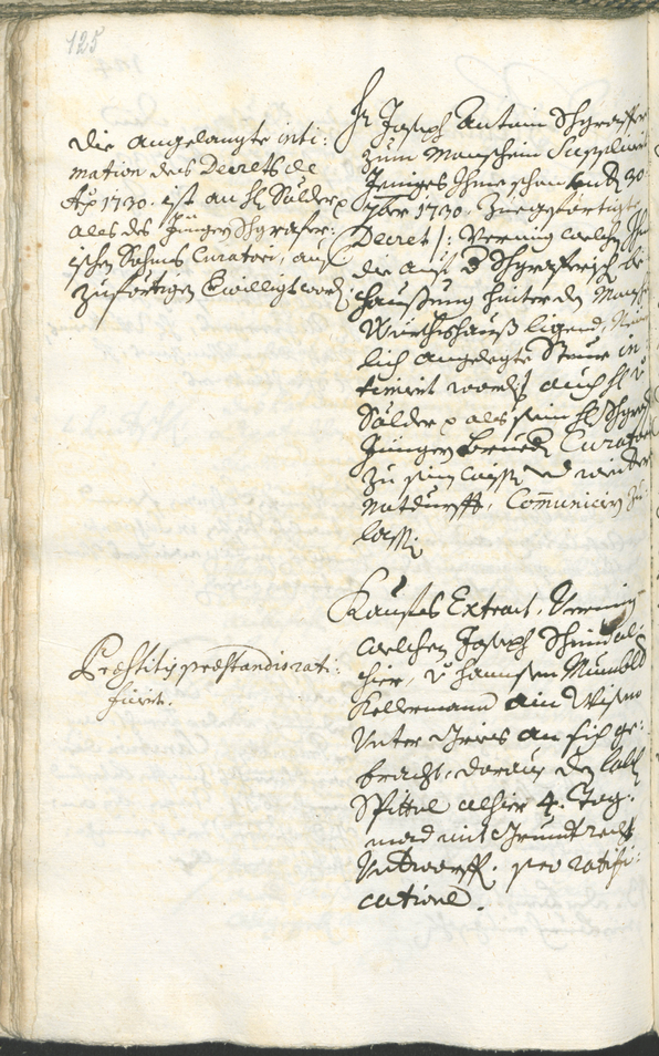 Civic Archives of Bozen-Bolzano - BOhisto Ratsprotokoll 1732/35 