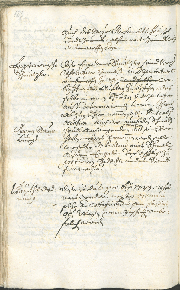 Civic Archives of Bozen-Bolzano - BOhisto Ratsprotokoll 1732/35 