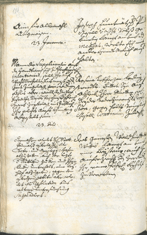 Civic Archives of Bozen-Bolzano - BOhisto Ratsprotokoll 1732/35 