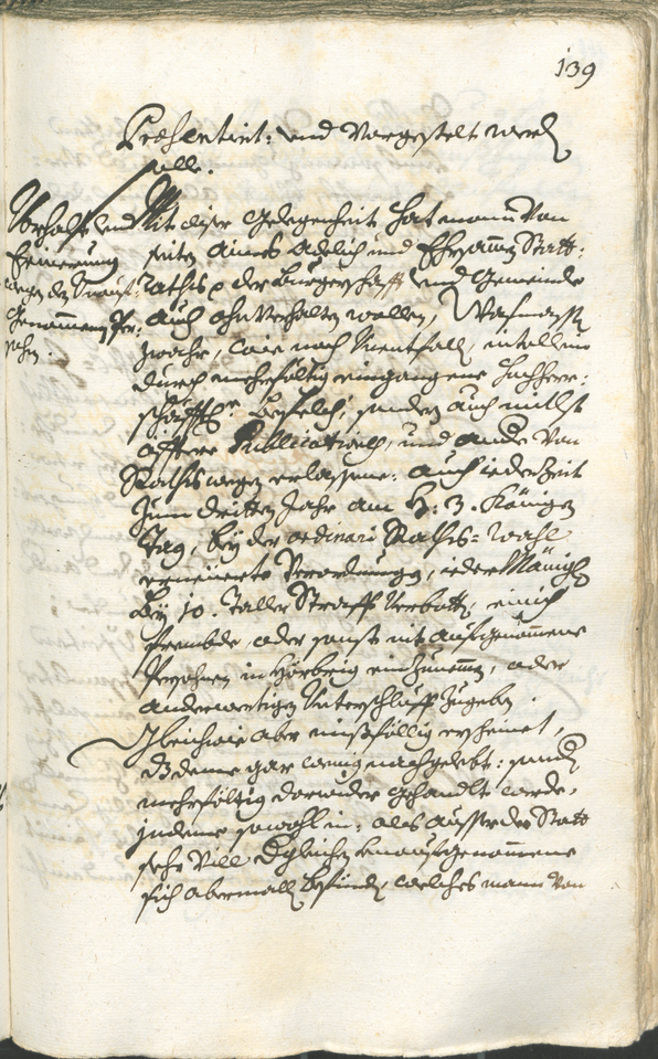 Stadtarchiv Bozen - BOhisto Ratsprotokoll 1732/35 