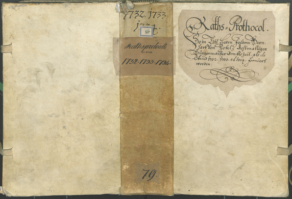 Civic Archives of Bozen-Bolzano - BOhisto Ratsprotokoll 1732/35 