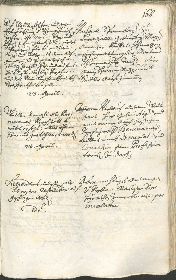 Civic Archives of Bozen-Bolzano - BOhisto Ratsprotokoll 1732/35 