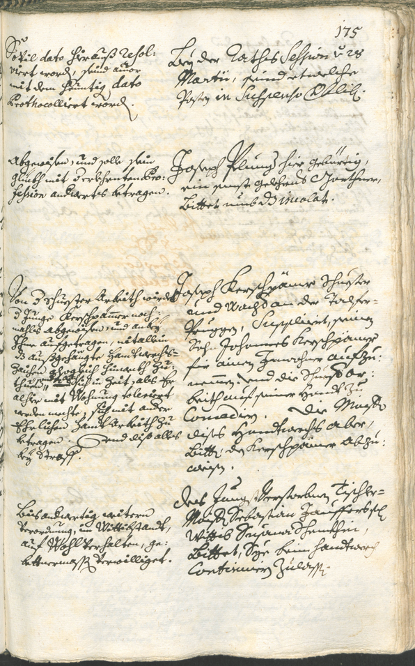 Civic Archives of Bozen-Bolzano - BOhisto Ratsprotokoll 1732/35 