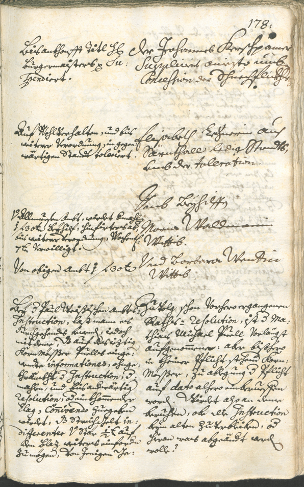 Archivio Storico della Città di Bolzano - BOhisto protocollo consiliare 1732/35 