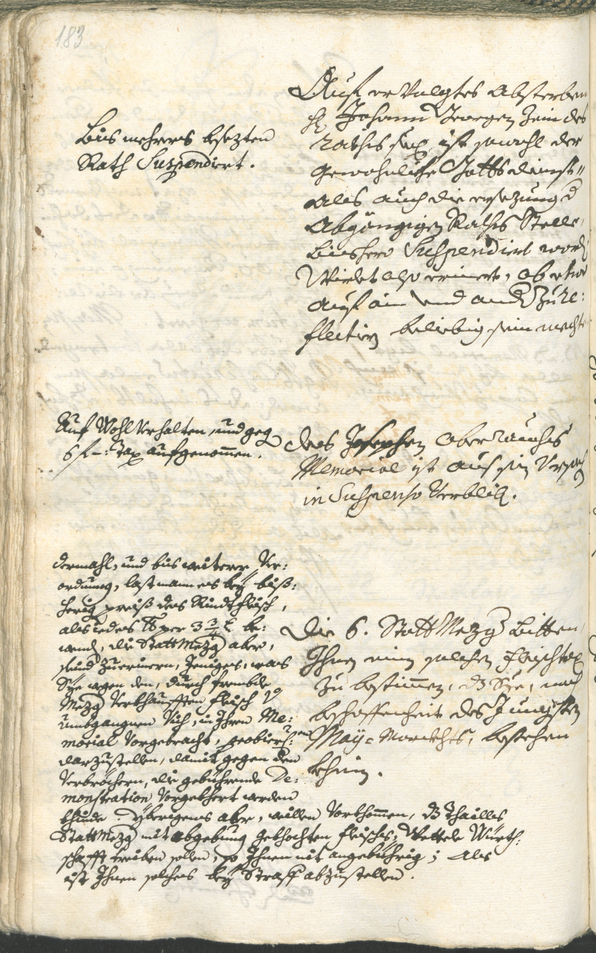 Civic Archives of Bozen-Bolzano - BOhisto Ratsprotokoll 1732/35 