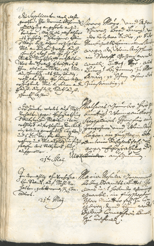 Civic Archives of Bozen-Bolzano - BOhisto Ratsprotokoll 1732/35 