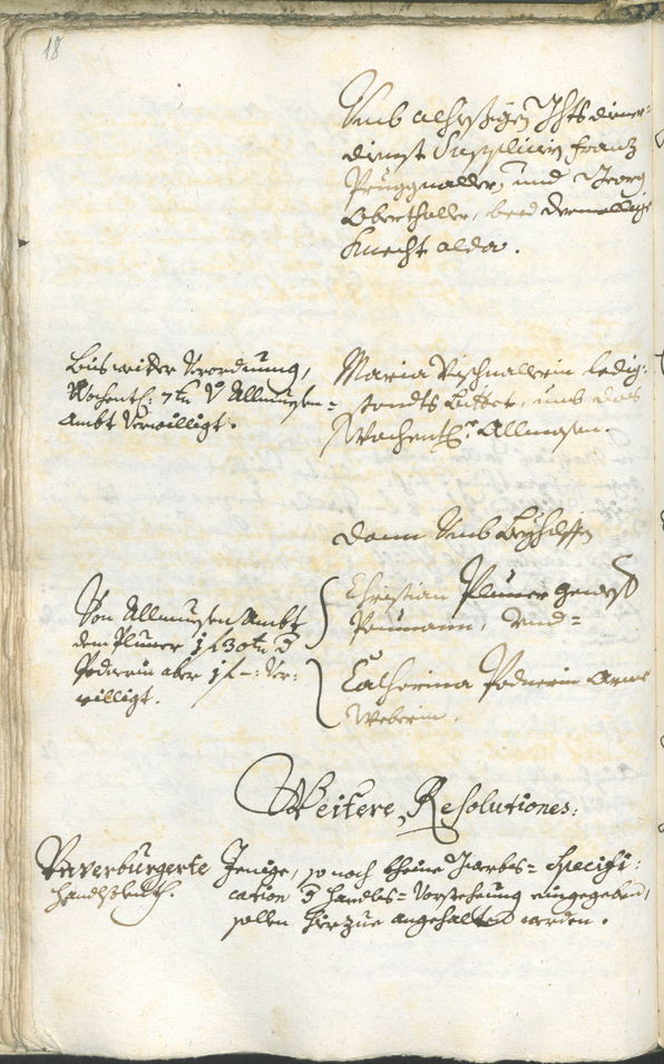 Civic Archives of Bozen-Bolzano - BOhisto Ratsprotokoll 1732/35 