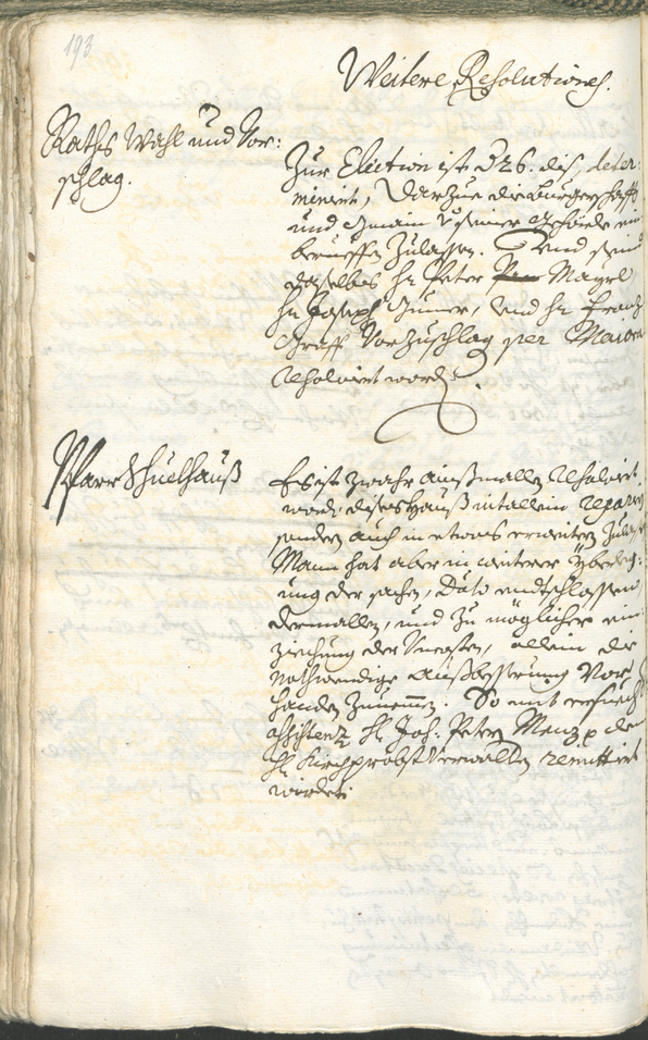 Archivio Storico della Città di Bolzano - BOhisto protocollo consiliare 1732/35 