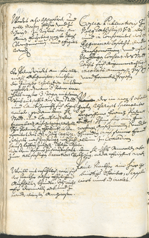 Civic Archives of Bozen-Bolzano - BOhisto Ratsprotokoll 1732/35 