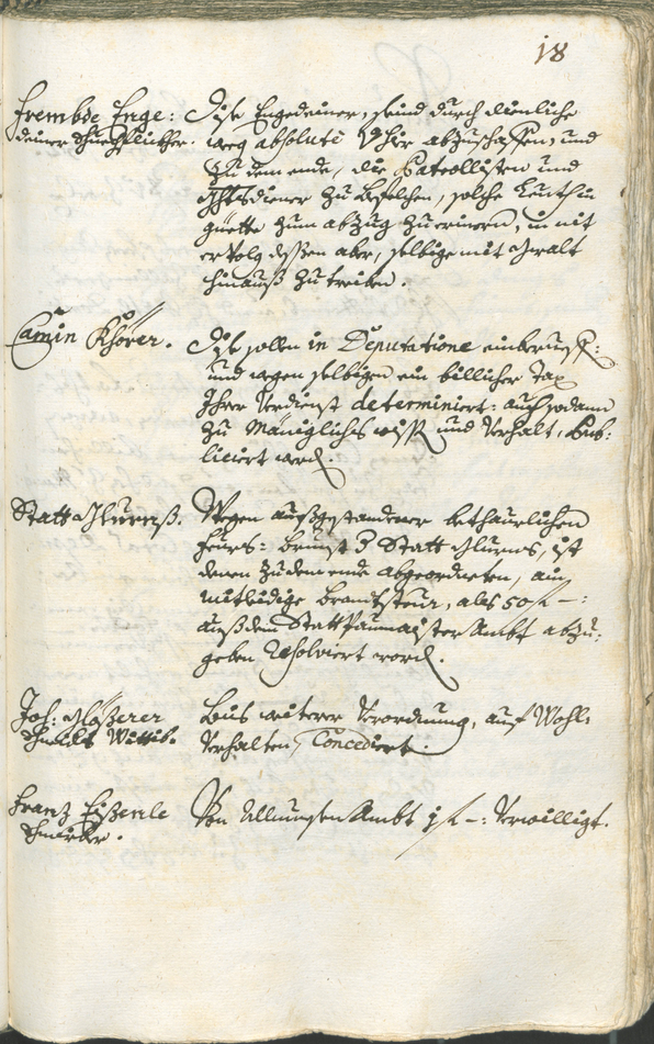 Civic Archives of Bozen-Bolzano - BOhisto Ratsprotokoll 1732/35 