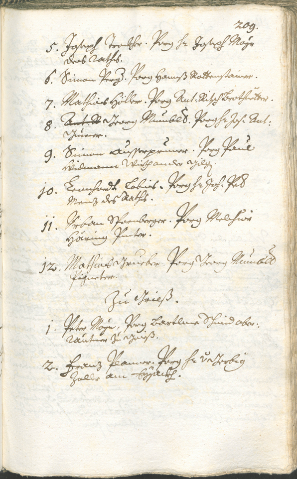 Civic Archives of Bozen-Bolzano - BOhisto Ratsprotokoll 1732/35 