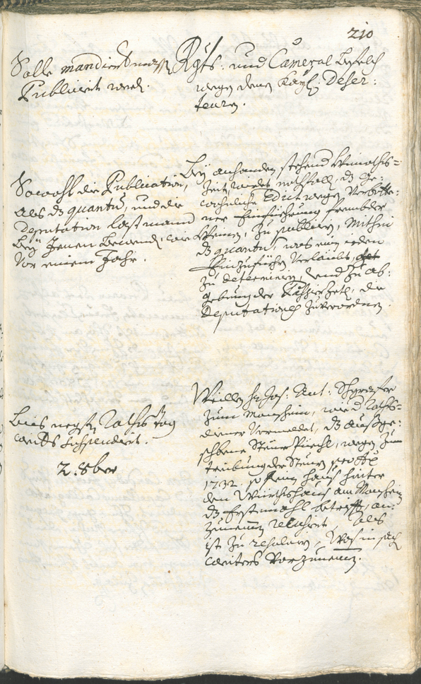 Civic Archives of Bozen-Bolzano - BOhisto Ratsprotokoll 1732/35 