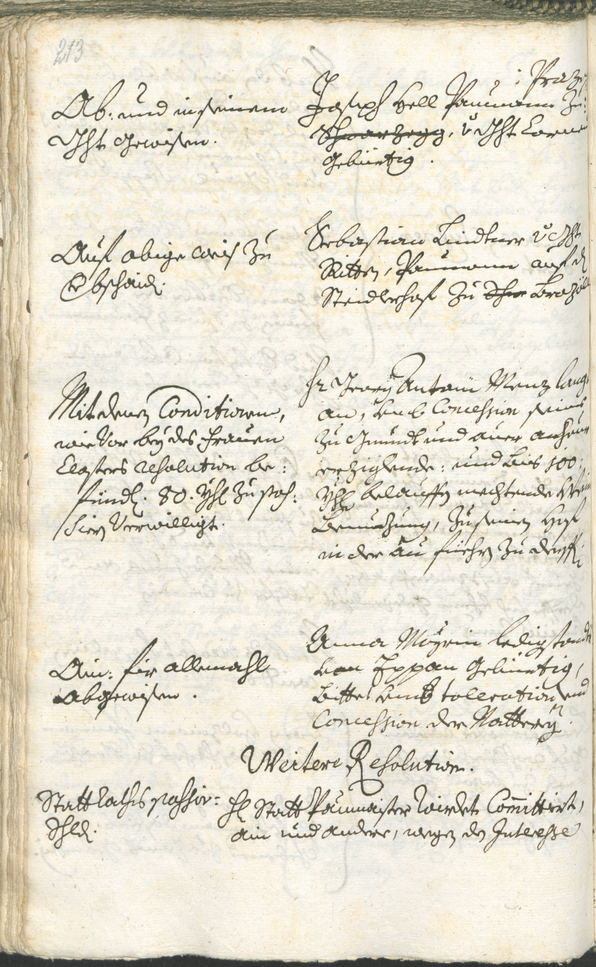 Archivio Storico della Città di Bolzano - BOhisto protocollo consiliare 1732/35 