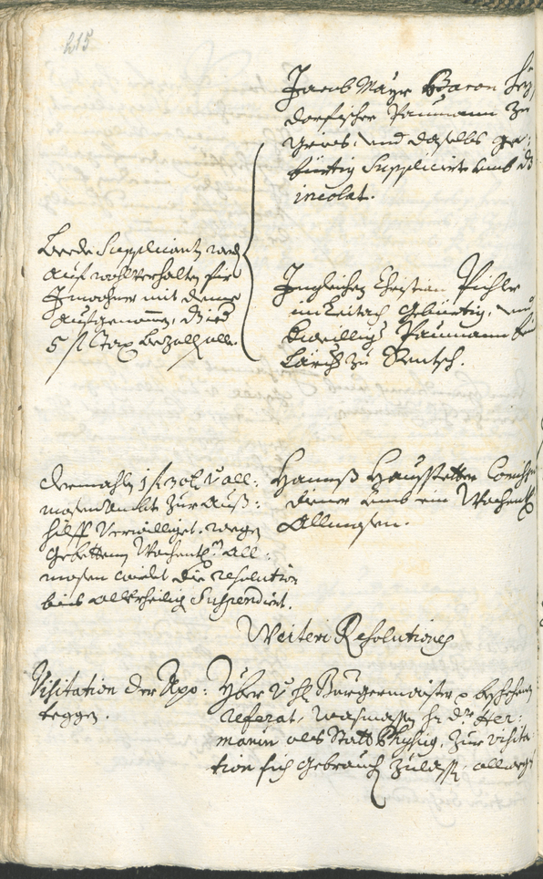 Civic Archives of Bozen-Bolzano - BOhisto Ratsprotokoll 1732/35 