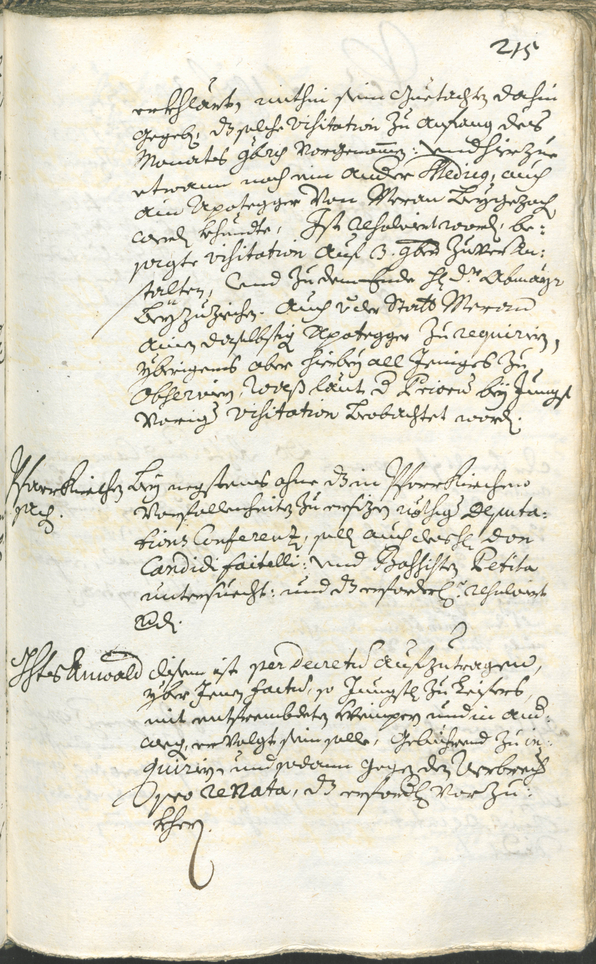 Archivio Storico della Città di Bolzano - BOhisto protocollo consiliare 1732/35 