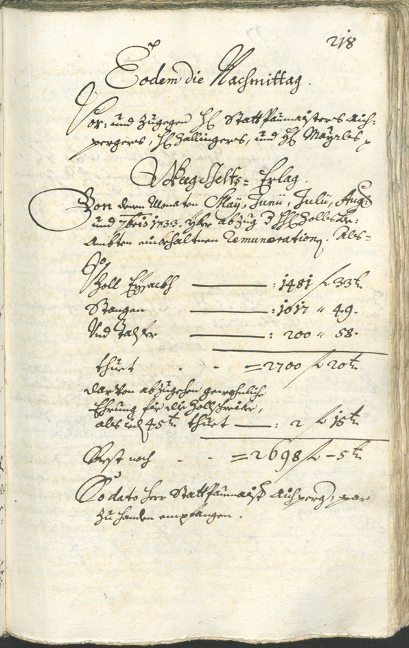 Civic Archives of Bozen-Bolzano - BOhisto Ratsprotokoll 1732/35 