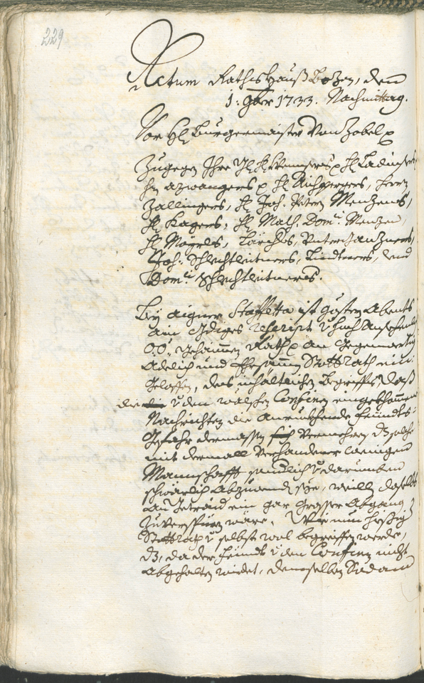 Archivio Storico della Città di Bolzano - BOhisto protocollo consiliare 1732/35 