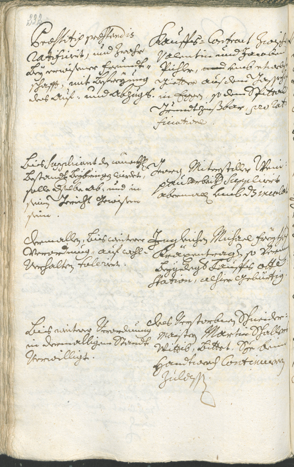 Stadtarchiv Bozen - BOhisto Ratsprotokoll 1732/35 