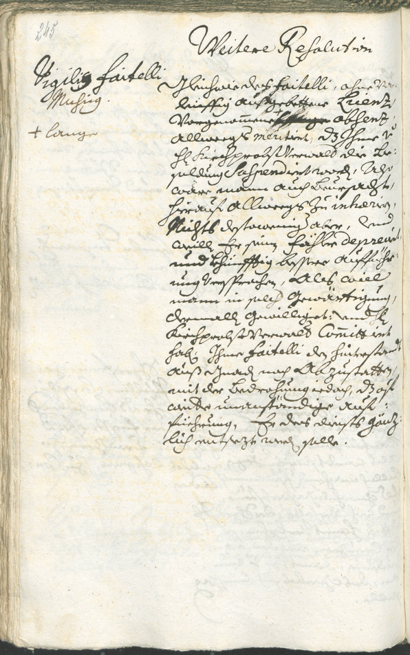 Archivio Storico della Città di Bolzano - BOhisto protocollo consiliare 1732/35 