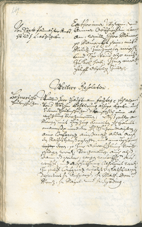 Archivio Storico della Città di Bolzano - BOhisto protocollo consiliare 1732/35 