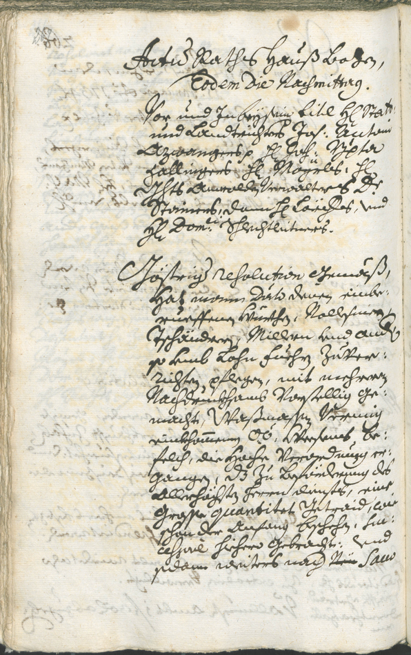 Civic Archives of Bozen-Bolzano - BOhisto Ratsprotokoll 1732/35 