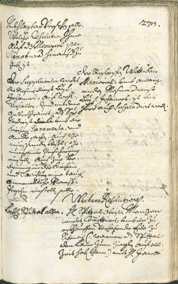 Stadtarchiv Bozen - BOhisto Ratsprotokoll 1732/35 